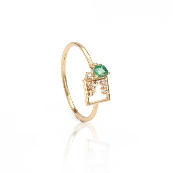 Ceres Ring Emerald