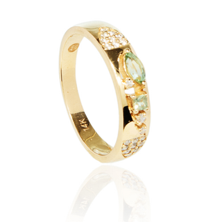 Baba Green Sapphire Ring