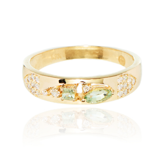 Baba Green Sapphire Ring