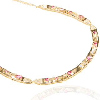 Eostre Pink Tourmaline Necklace