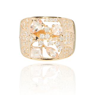 Estanna Morganite Ring