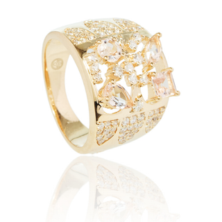 Estanna Morganite Ring
