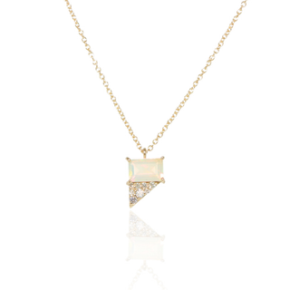 Niji Opal Pendant Necklace