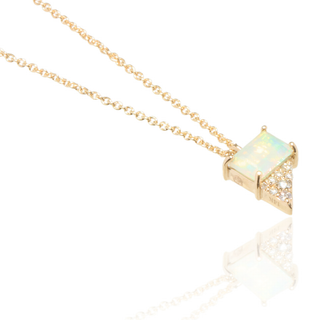 Niji Opal Pendant Necklace