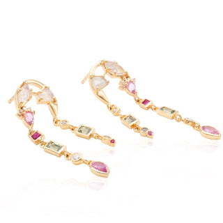 Hathor Mulit Stone Earrings