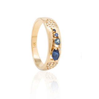 Baba Blue Sapphire Ring