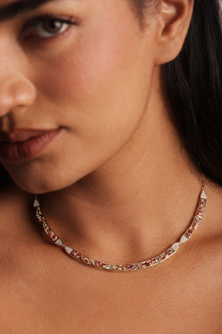 Eostre Pink Tourmaline Necklace