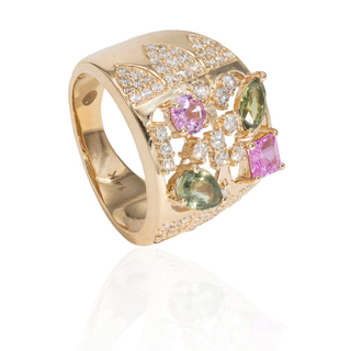 Estanna Multi Stone Ring