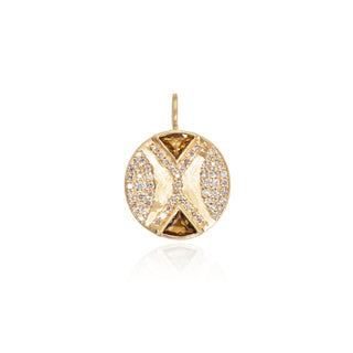Ezili Citrine Hourglass Pendant