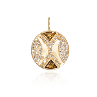 Ezili Citrine Hourglass Pendant