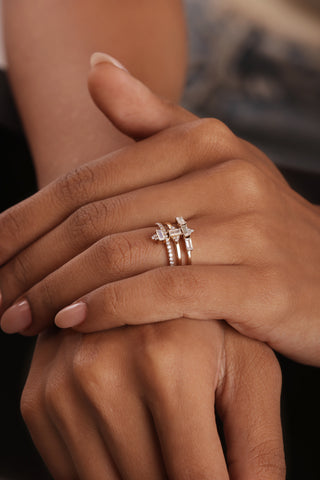 Iambe Moonstone Diamond Ring