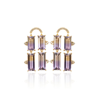 Marama Ametrine Cascade Earrings