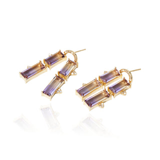 Marama Ametrine Cascade Earrings