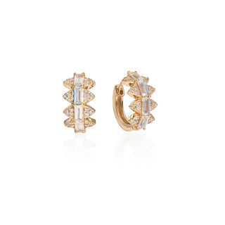 Minerva Hoop Earrings