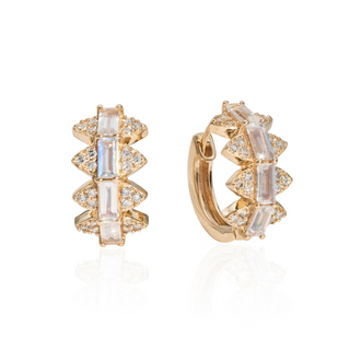 Minerva Hoop Earrings