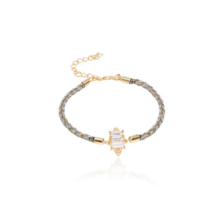 Minerva Moonstone Cord Bracelet