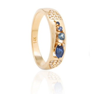 Baba Blue Sapphire Ring