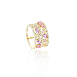 Demeter Ring - Pink Sapphire