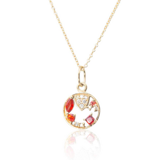 Disani Pendant Orange Sapphire