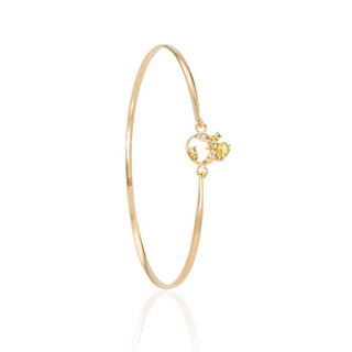 Gaia Yellow Sapphire Bangle